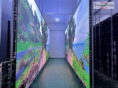 P3.91 Utomhushyra LED Display 50 kvm till USA